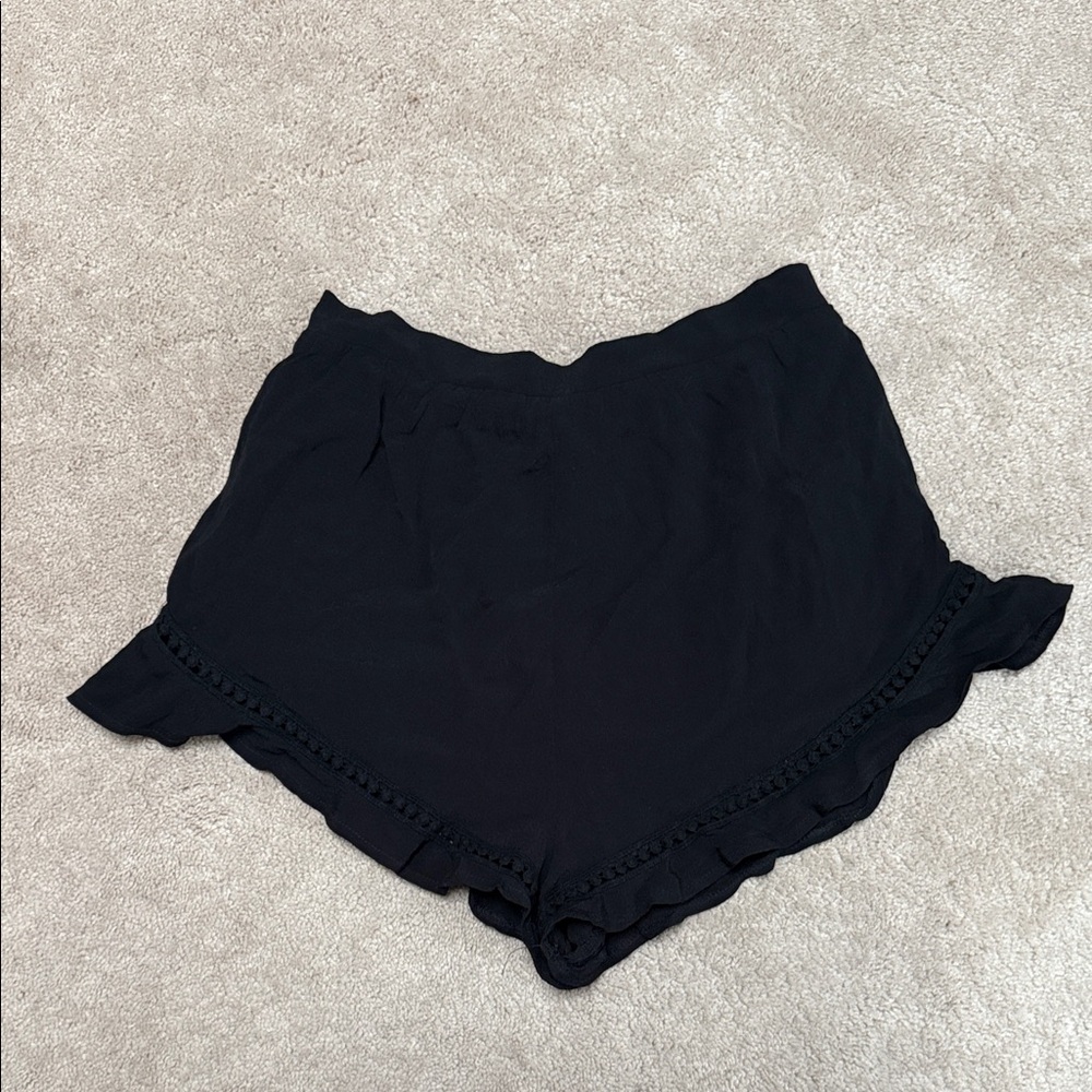 Tobi Black High Waist Women's Shorts